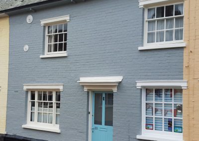 Exterior house decoration, Boxford, Suffolk